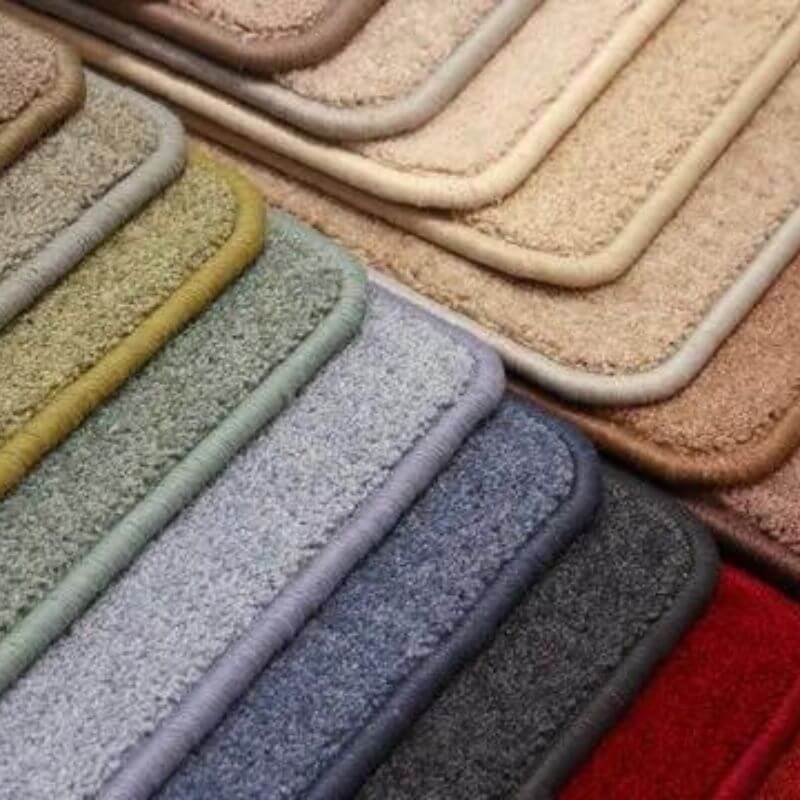 Samples of premium carpets offered by Kairos Upholstery, showcasing expert carpet installation services in Pretoria.
